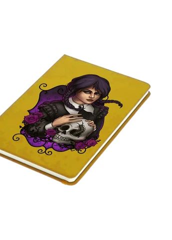 Блокнот А5 Уэнздей (Wensday) 3 Желтый (92228-3924-SY) MobiPrint (257328848)