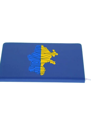 Блокнот А5 Все буде Україна Світло-блакитний (92228-3771-SK) MobiPrint (257325762)