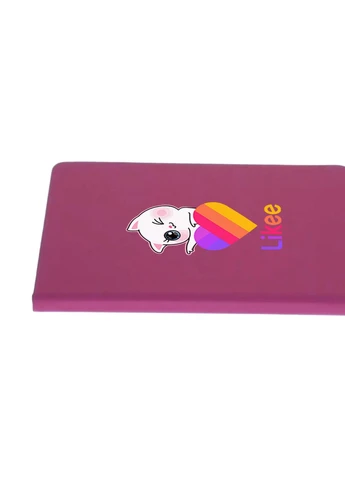 Блокнот А5 Лайки Котик (Likee Cat) Малиновий (92228-1595-FU) MobiPrint (257324533)