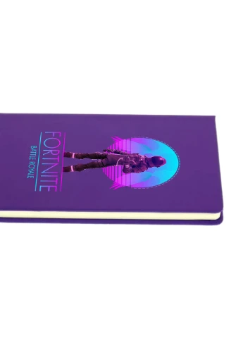 Блокнот А5 Фортнайт (Fortnite) Фиолетовый (92228-1193-PU) MobiPrint (257326017)
