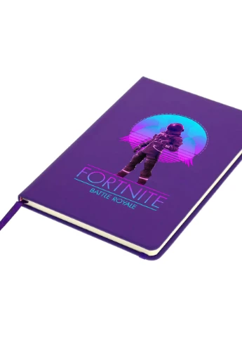 Блокнот А5 Фортнайт (Fortnite) Фиолетовый (92228-1193-PU) MobiPrint (257326017)