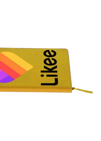 Блокнот А5 Лайк (Likee) Жовтий (92228-1041-SY) MobiPrint (257324853)