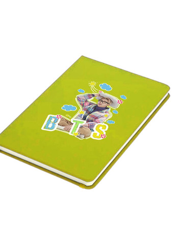Блокнот А5 БТС (BTS) Салатовий (92228-1066-LM) MobiPrint (257323379)