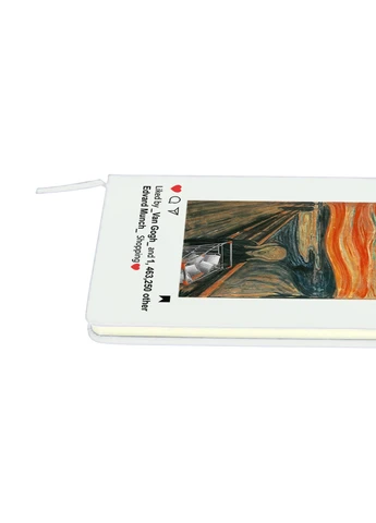 Блокнот А5 Крик Белый (92228-1418-WT) MobiPrint (257322663)