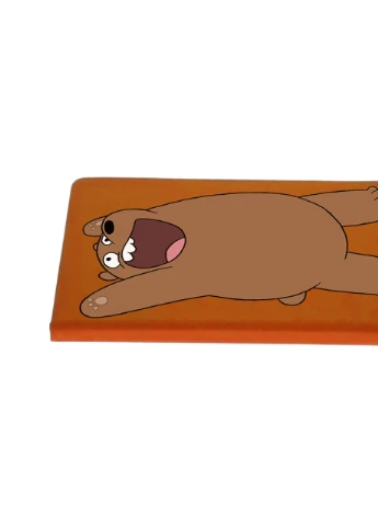Блокнот А5 Гризли (Grizzly) Оранжевый (92228-1777-OG) MobiPrint (257325229)