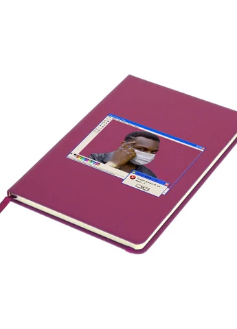 Блокнот А5 Думай Малиновий (92228-1425-FU) MobiPrint (257323039)