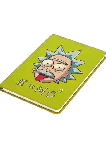 Блокнот А5 Рік та Морті (Rick and Morty) Салатовий (92228-1962-LM) MobiPrint (257324196)