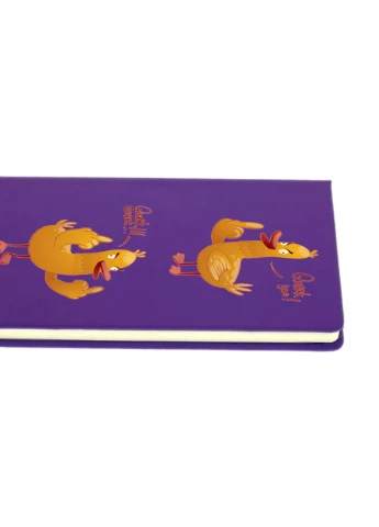 Блокнот А5 Квак ю утка (Quak you duck) Фиолетовый (92228-2022-PU) MobiPrint (257326876)