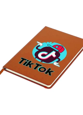 Блокнот А5 Tik Tok Оранжевый (92228-1712-OG) MobiPrint (257327157)