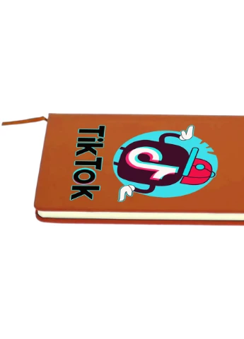 Блокнот А5 Tik Tok Оранжевый (92228-1712-OG) MobiPrint (257327157)