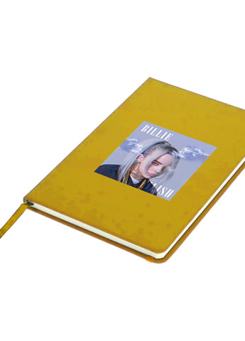 Блокнот А5 Билли Айлиш (Billie Eilish) Желтый (92228-1603-SY) MobiPrint (257327134)