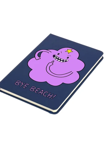 Блокнот А5 Принцесса пупырка (Lumpy Space Princess) Темно-синий (92228-1578-NB) MobiPrint (257326841)