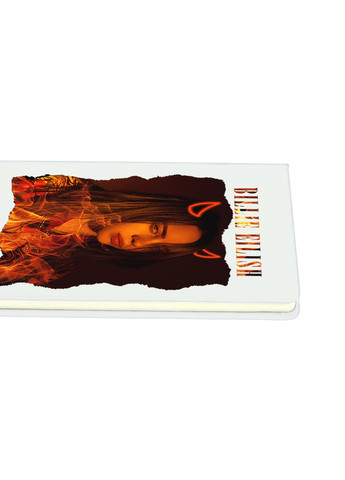 Блокнот А5 Билли Айлиш (Billie Eilish) Белый (92228-1602-WT) MobiPrint (257329027)