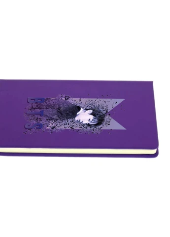 Блокнот А5 БТС (BTS) Фіолетовий (92228-1065-PU) MobiPrint (257323027)