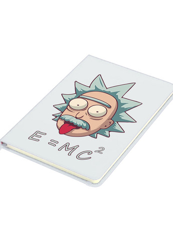 Блокнот А5 Рік та Морті (Rick and Morty) Білий (92228-1962-WT) MobiPrint (257322171)