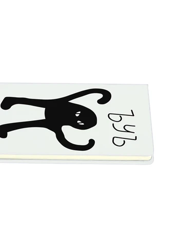 Блокнот А5 черный кот Белый (92228-1331-WT) MobiPrint (257327611)