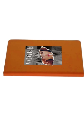 Блокнот А5 Моника Беллуччи (Monica Bellucci) Оранжевый (92228-1588-OG) MobiPrint (257327308)