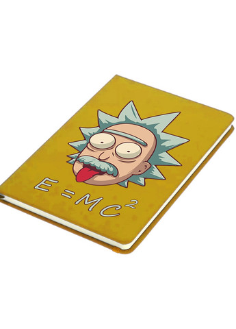 Блокнот А5 Рик и Морти (Rick and Morty) Желтый (92228-1962-SY) MobiPrint (257325060)