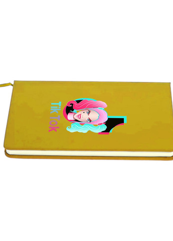 Блокнот А5 Тік Струм (Tik Tok Harley Quinn) Жовтий (92228-1646-SY) MobiPrint (257322175)