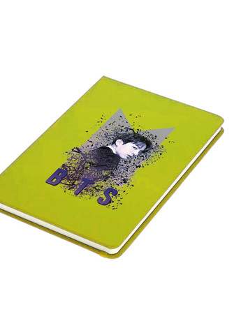 Блокнот А5 БТС (BTS) Салатовий (92228-1065-LM) MobiPrint (257322399)
