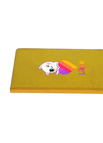 Блокнот А5 Лайки Котик (Likee Cat) Жовтий (92228-1595-SY) MobiPrint (257323108)