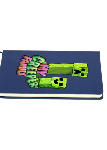 Блокнот А5 Майнкрафт (Minecraft) Темно-синій (92228-1176-NB) MobiPrint (257325166)