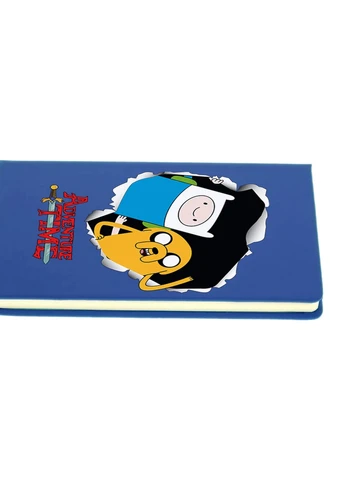 Блокнот А5 Финн и Джейк пес (Finn & Jake the dog) Светло-голубой (92228-1581-SK) MobiPrint (257321421)