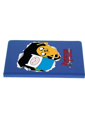 Блокнот А5 Финн и Джейк пес (Finn & Jake the dog) Светло-голубой (92228-1581-SK) MobiPrint (257321421)