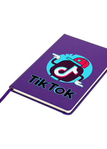 Блокнот А5 Tik Tok Фиолетовый (92228-1712-PU) MobiPrint (257328115)