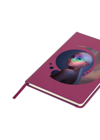 Блокнот А5 Аріана Гранде (Ariana Grande) Малиновий (92228-1622-FU) MobiPrint (257326541)