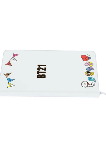 Блокнот А5 БТС (BTS) Білий (92228-1168-WT) MobiPrint (257325423)