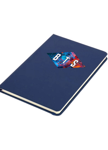 Блокнот А5 БТС (BTS) Темно-синій (92228-1062-NB) MobiPrint (257324268)