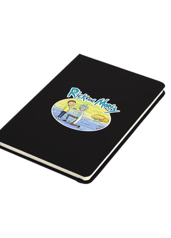 Блокнот А5 Рік і Морті Чорний (92228-1233-BK) MobiPrint (257327089)