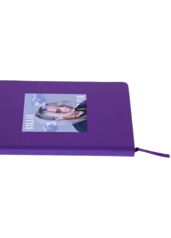 Блокнот А5 Билли Айлиш (Billie Eilish) Фиолетовый (92228-1603-PU) MobiPrint (257322418)
