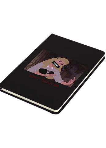 Блокнот А5 Спящая красавица Черный (92228-1431-BK) MobiPrint (257323793)