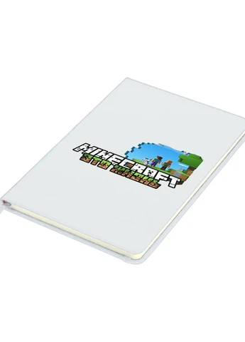Блокнот А5 Майнкрафт (Minecraft) Белый (92228-1170-WT) MobiPrint (257326580)