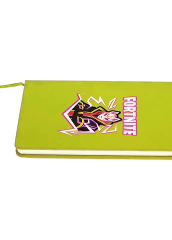 Блокнот А5 Фортнайт (Fortnite) Салатовий (92228-1189-LM) MobiPrint (257328608)