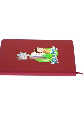 Блокнот А5 Рик и Морти Красный (92228-1230-RD) MobiPrint (257322348)