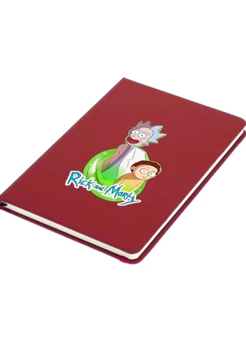 Блокнот А5 Рик и Морти Красный (92228-1230-RD) MobiPrint (257322348)