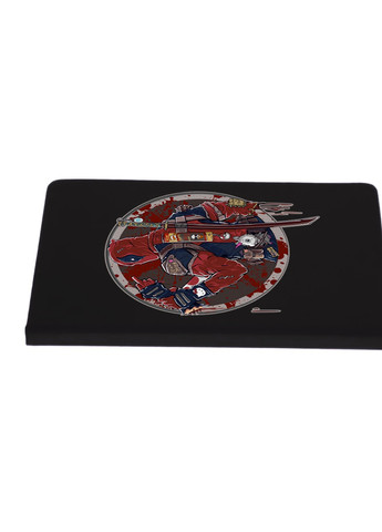 Блокнот А5 Дедпул Чорний (92228-1993-BK) MobiPrint (257329054)