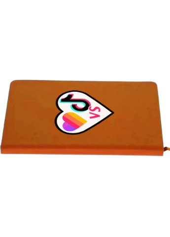 Блокнот А5 Лайк и ТикТок Оранжевый (92228-1560-OG) MobiPrint (257327528)