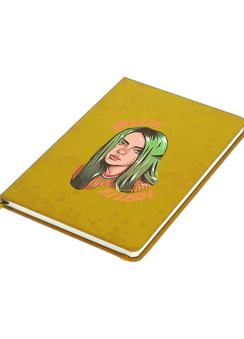 Блокнот А5 Біллі Айліш (Billie Eilish) Жовтий (92228-1599-SY) MobiPrint (257324816)