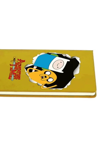 Блокнот А5 Финн и Джейк пес (Finn & Jake the dog) Желтый (92228-1581-SY) MobiPrint (257324894)