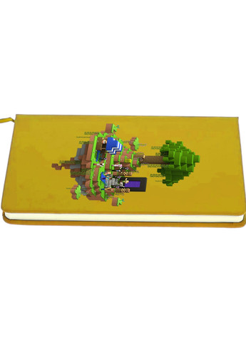 Блокнот А5 Майнкрафт (Minecraft) Жовтий (92228-1177-SY) MobiPrint (257328015)