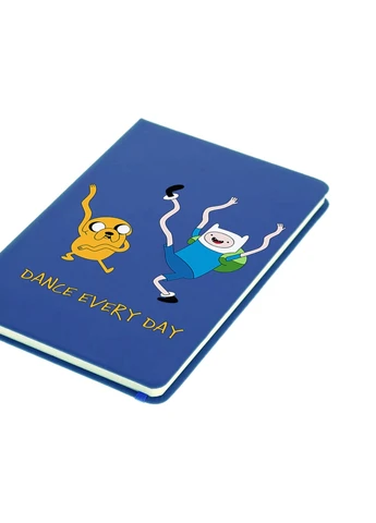 Блокнот А5 Фін і Джейк пес (Finn & Jake the dog) Світло-блакитний (92228-1580-SK) MobiPrint (257327208)