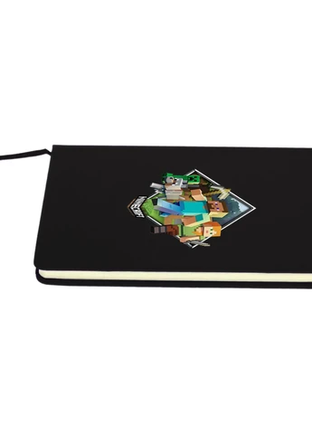 Блокнот А5 Майнкрафт (Minecraft) Черный (92228-1175-BK) MobiPrint (257328310)