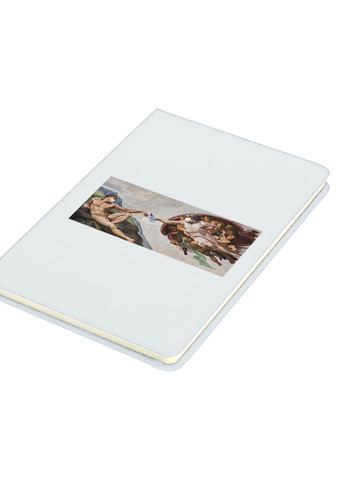 Блокнот А5 Божественное прикосновение Белый (92228-1414-WT) MobiPrint (257325681)