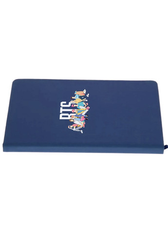 Блокнот А5 БТС (BTS) Темно-синій (92228-1061-NB) MobiPrint (257322281)