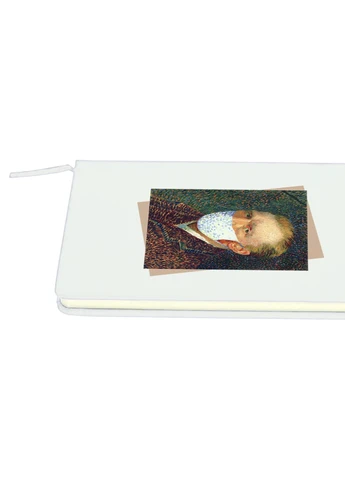 Блокнот А5 ван Гог Білий (92228-1415-WT) MobiPrint (257325889)
