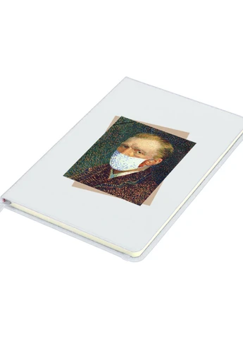Блокнот А5 ван Гог Білий (92228-1415-WT) MobiPrint (257325889)